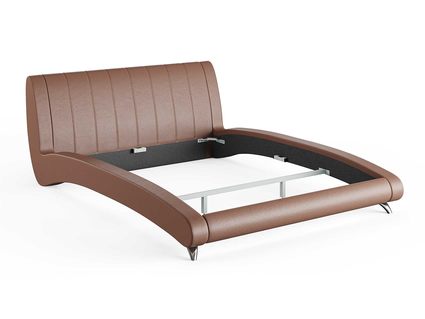 Кровать Сонум Verona Экокожа Белая 80х200