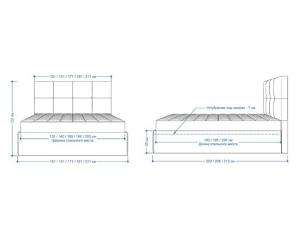 Кровать Lonax Алегра велюр Dolly-3 (с подъемным механизмом) 180х200