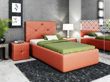 Кровать Nuvola Olivia Velutto 14 90х190