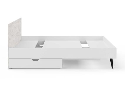 Кровать Сонум Ines Ясмунд + белый 180х190