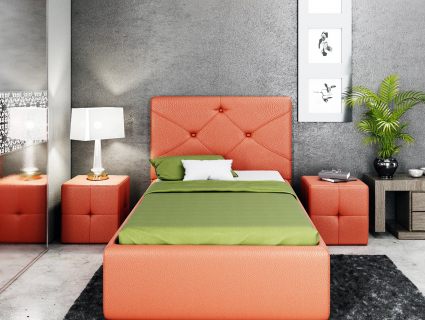 Кровать Nuvola Olivia Velutto 26 (с подъемным механизмом) 120х190