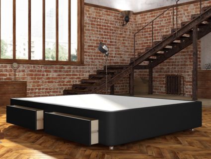 Кровать Mr.Mattress Site Box экокожа Black 275