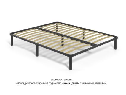 Кровать Lonax Алегра велюр Dolly-3 200х200