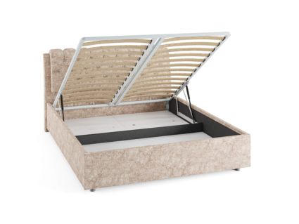 Кровать Сонум Olivia Фултон Серый (с подъемным механизмом)