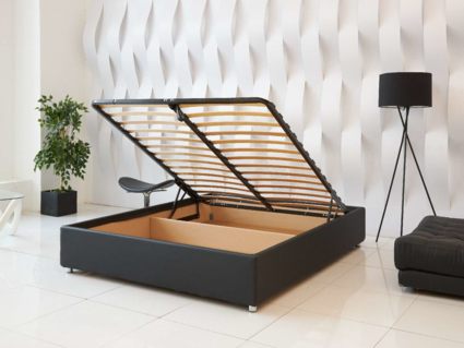 Кровать Димакс Риос Нуар с подъемным механизмом 160х200