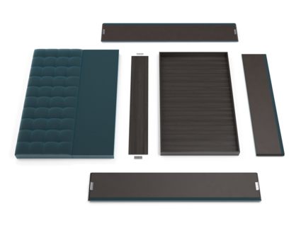 Кровать Lonax Аврора велюр Dolly-3 (с подъемным механизмом) 160х190