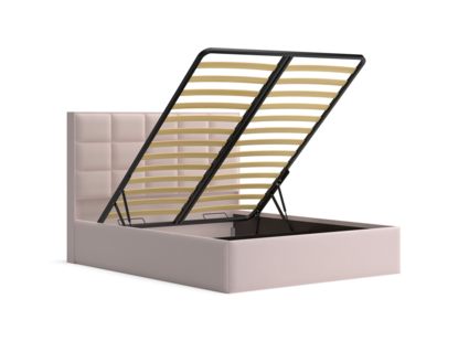 Кровать Lonax Адель велюр Dolly-1 (с подъемным механизмом) 200х190