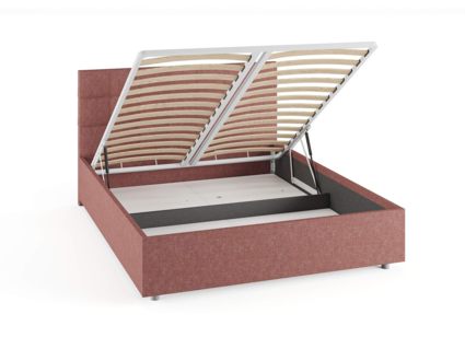 Кровать Сонум Tivoli Рогожка Мокко (с подъемным механизмом) 200х190