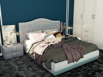 Кровать Димакс Эридан Сапфир с подъемным механизмом 140х190