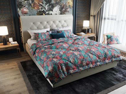 Кровать Димакс Андрия Кварц с подъемным механизмом 140х200