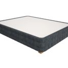 Кровать Mr.Mattress Twin Box велюр Grey 180х190