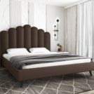 Кровать Sontelle Style Lixano Luxa Chocolate 140х200